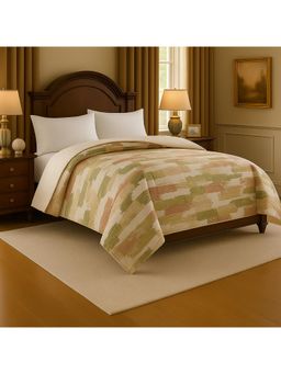 Signature - Super Soft Double Bed All Weather AC Comforter - Green