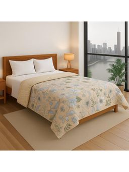 Signature - Super Soft All Weather Double Bed Ac Dohar - Beige