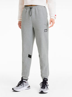Puma - x ADRIANA LIMA Knitted Women's Sweatpants - Grey