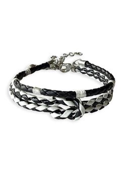 Tann Trim - Multi Colored Vegan Leather Band Bracelets