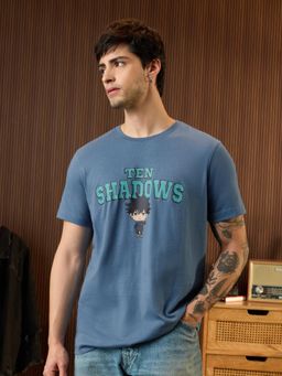 The Souled Store - Official Jujutsu Kaisen: Fushigoro Men Relaxed Fit T-Shirts