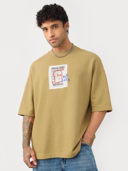 The Souled Store - Souled Originals: Scribble Bill Men Super Oversized T-Shirts