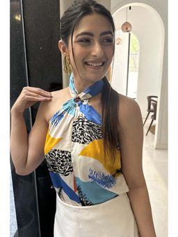 HOUSE OF SAL - Liza Printed Top - Multi-Color