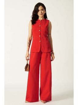 HOUSE OF SAL - Sydney Co-Ord Set - Red