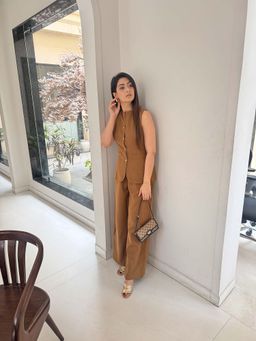 HOUSE OF SAL - Sydney Co-Ord Set - Brown