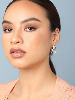 Sohi - Gold Plated Party Pearls Drop Earring for Women