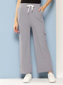 Aarika - Girls Grey Nylon Cargo