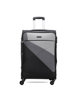 CARRIALL - Vista Medium Size Black Check-in Luggage Bag