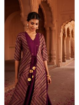 Ahalyaa - Women Maxi Ethnic Dress