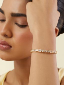 Isharya - White Solar Beam Cuff