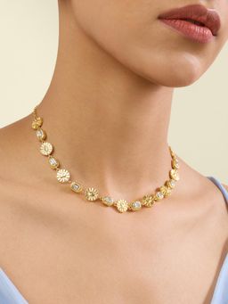 Isharya - Seren Green Stone Necklace