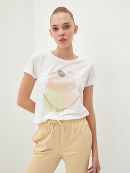 LC WAIKIKI - Casual Knit T-shirt White
