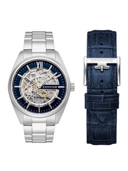 Earnshaw - SMEATON Limited Edition Skeleton Automatic Watch For Men (additional Strap) - ES-8208-22