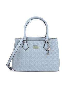 Guess - MAYFIELD SATCHEL Blue Satchel
