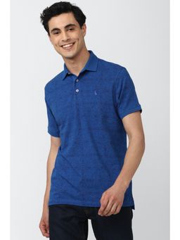 Simon Carter - Blue Polo T-Shirt