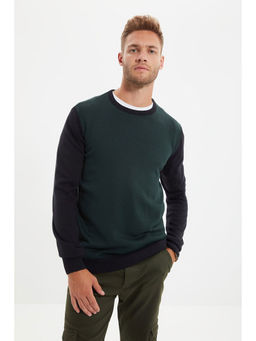 Trendyol - Man Green Sweater