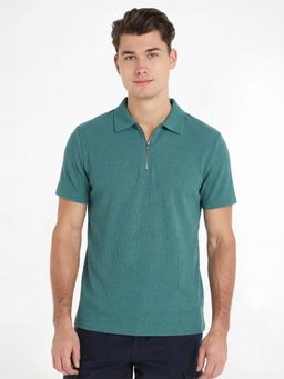 LEOTUDE - Men's Green Polo T-Shirt