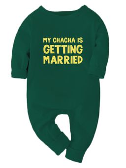 Zeezeezoo - My Chacha is Getting Married Baby Romper