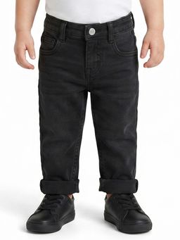 MINI KLUB - Boys Black Cotton Jeans