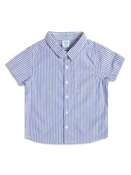MINI KLUB - Boys Blue Cotton Shirt
