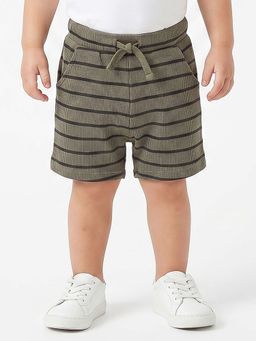 MINI KLUB - Boys Olive Cotton Shorts