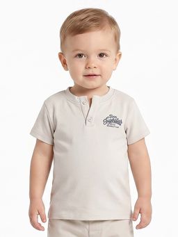 MINI KLUB - Boys Grey Cotton T-Shirt