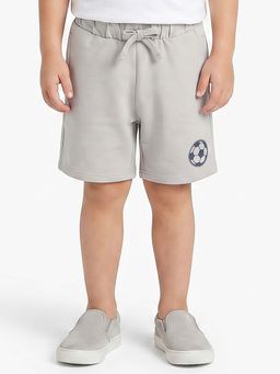MINI KLUB - Boys Grey Cotton Shorts
