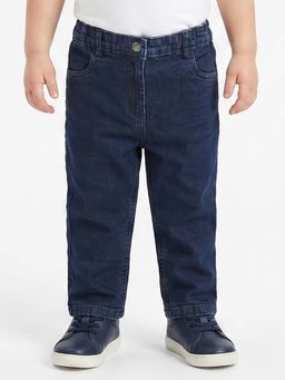 MINI KLUB - Girls Blue Cotton Jeans