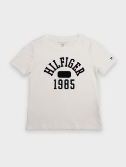 Tommy Hilfiger - Boys White Cotton T-Shirt
