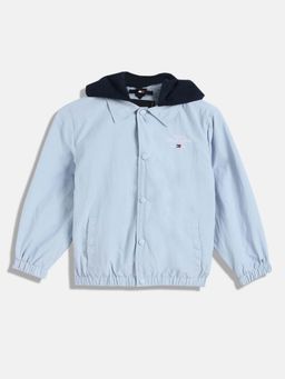 Tommy Hilfiger - Boys Blue Nylon Jacket