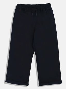 Tommy Hilfiger - Girls Blue Cotton Trouser