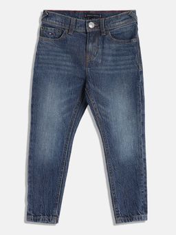 Tommy Hilfiger - Boys Blue Cotton Jeans