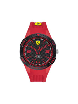 Scuderia Ferrari - Black Dial Round Analog Watch-0830748