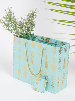 Fabindia - Cyanea Wide Top Paper Bag