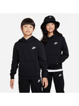 Nike - Sportswear Youth Kids Pullover Hoodie - Black
