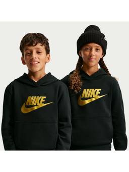 Nike - Sportswear Youth Kids Club Fleece Hoodie - Black