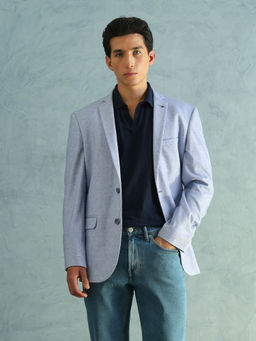 Arrow - Men's Slim Fit Smart Knit Blazer