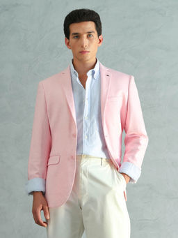 Arrow - Men's Slim Fit Smart Knit Blazer