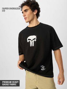 The Souled Store - Classic Logo Men Oversized T-Shirt