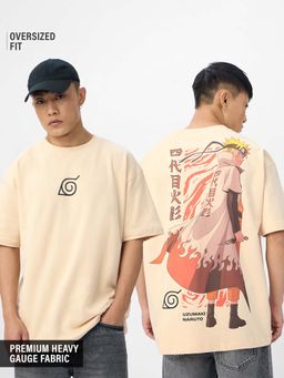 The Souled Store - Hokage Men Oversized T-Shirt