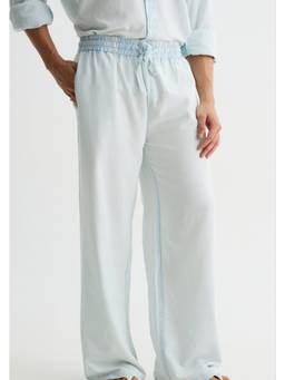 Chapter 2 - Sky Blue Washed Cotton Viscose Pant