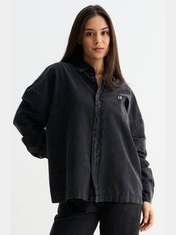 Chapter 2 - Charcoal Washed Cotton Viscose Shirt