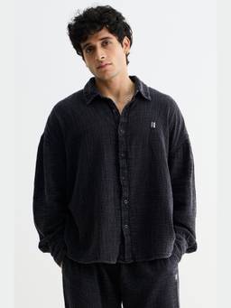 Chapter 2 - Black Washed Cotton Gauze Shirt