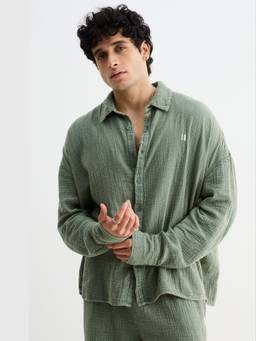 Chapter 2 - Green Washed Gauze Cotton Shirt