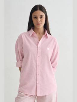 Chapter 2 - Blush Pink Linen Shirt