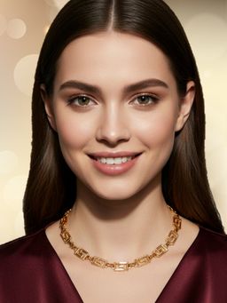 OOMPH - Geometric Choker Necklace for Women