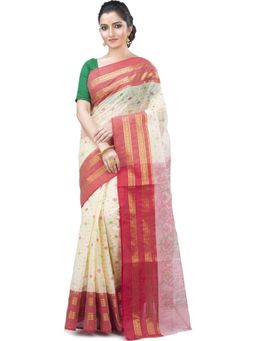 Ruuprekha - Printed Tant Cotton Blend Saree