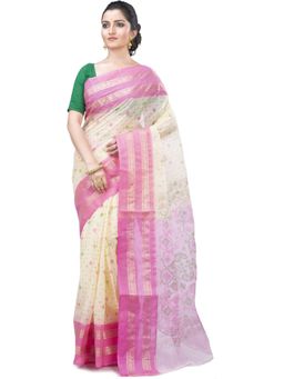Ruuprekha - Printed Tant Cotton Blend Saree