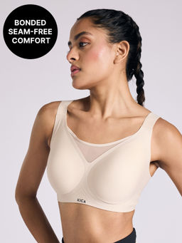 Kica - High Impact PowerBond Sports Bra KIC109 Nude