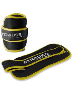 Strauss - Round Shape Ankle Weight Each Pair Yellow